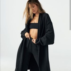 Joah Brown Oversized Cardigan in Black